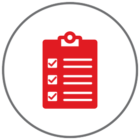 Clipboard and checklist icon